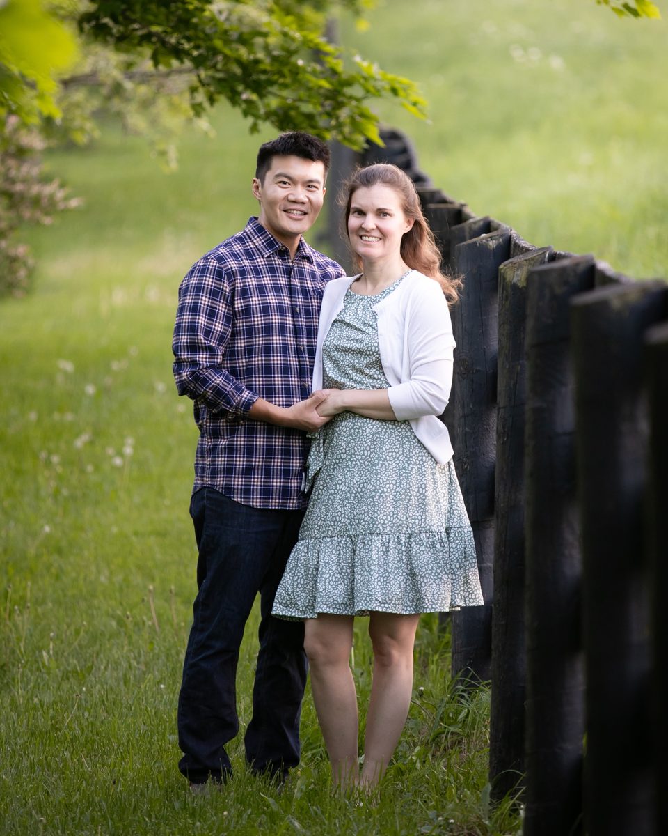 Sean Chin and Dr. Jenna Donaldson